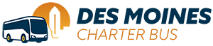 the Des Moines Charter Bus logo